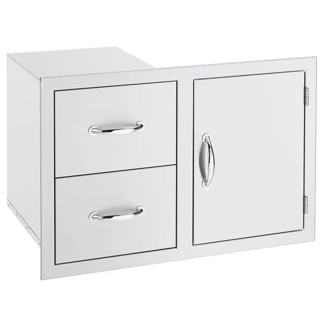 TrueFlame 33-Inch 2-Drawer & Access Door Combo (TF-DC2-33) 4 TrueFlame 33-Inch 2-Drawer & Access Door Combo (TF-DC2-33) - Image 2