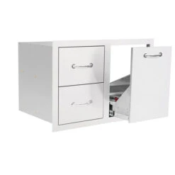 TrueFlame 33-Inch 2-Drawer & Vented LP Tank Pullout Drawer Combo (TF-DC2-33LP-A) 7 TrueFlame 33-Inch 2-Drawer & Vented LP Tank Pullout Drawer Combo (TF-DC2-33LP-A) -Outdoor Kitchen Shop 125 tf dc2 33lp 3