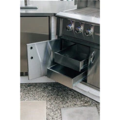 TrueFlame 36-Inch 2-Drawer Dry Storage Pantry & Enclosed Cabinet Combo (TF-DP-36DC) 7 TrueFlame 36-Inch 2-Drawer Dry Storage Pantry & Enclosed Cabinet Combo (TF-DP-36DC) -Outdoor Kitchen Shop 125 tf dp 36dc 3