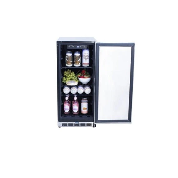 TrueFlame 15-Inch 3.2 Cu. Ft. Outdoor Rated Refrigerator (AMD-RFR-15S) 5 TrueFlame 15-Inch 3.2 Cu. Ft. Outdoor Rated Refrigerator (AMD-RFR-15S) - Image 3
