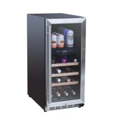 TrueFlame 15-Inch 3.2 Cu. Ft. Outdoor Rated Dual Zone Wine Cooler (AMD-RFR-15WD) 12 TrueFlame 15-Inch 3.2 Cu. Ft. Outdoor Rated Dual Zone Wine Cooler (AMD-RFR-15WD) -Outdoor Kitchen Shop 125 tf rfr 15wd 4