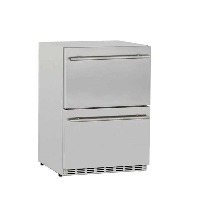 TrueFlame 24-Inch 5.3 Cu. Ft. Deluxe Outdoor Rated 2-Drawer Refrigerator (AMD-RFR-24D-R-A) 4 TrueFlame 24-Inch 5.3 Cu. Ft. Deluxe Outdoor Rated 2-Drawer Refrigerator (AMD-RFR-24D-R-A) - Image 2