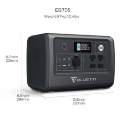 BLUETTI EB70S Portable Power Station 800W/716Wh 15 BLUETTI EB70S Portable Power Station 800W/716Wh -Outdoor Kitchen Shop 139