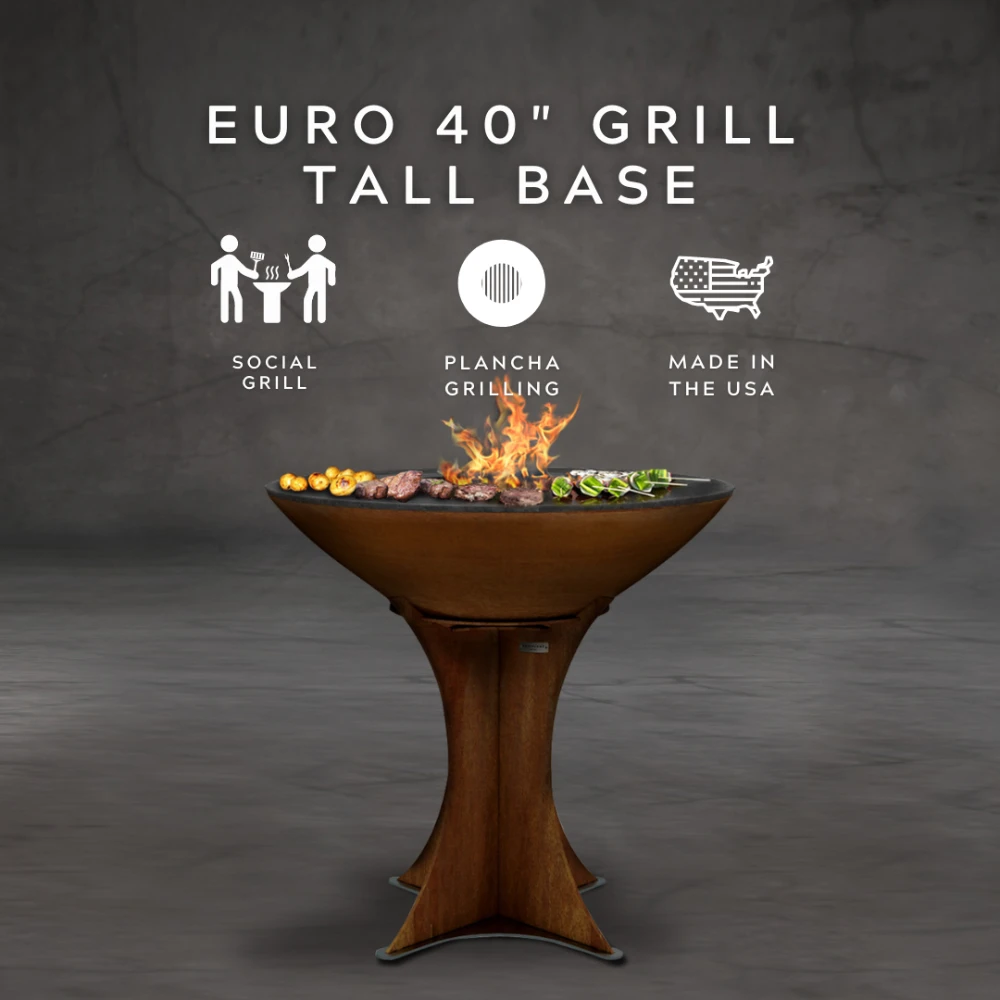 Arteflame Classic 40" Grill - Tall Euro Base 6 Arteflame Classic 40" Grill - Tall Euro Base - Image 4
