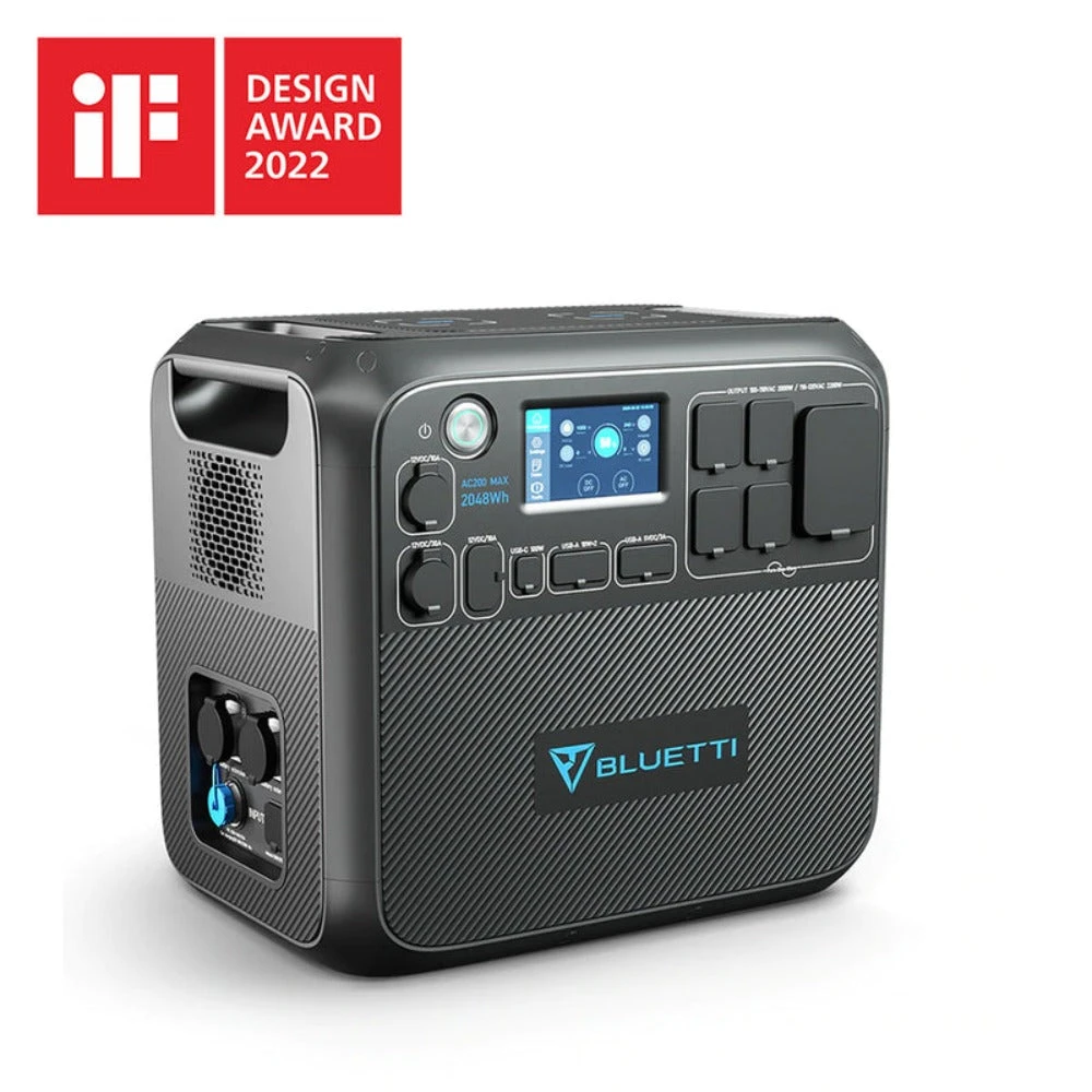 BLUETTI AC200MAX Expandable Power Station 2,200W/2,048Wh 4 BLUETTI AC200MAX Expandable Power Station 2,200W/2,048Wh - Image 2