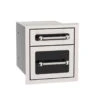 Fire Magic Black Diamond Double Drawer