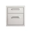 Fire Magic Double Drawer 2 Fire Magic Double Drawer -Outdoor Kitchen Shop 2400x2400 53802SC frontgallery