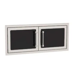 Fire Magic Black Diamond Double Doors
