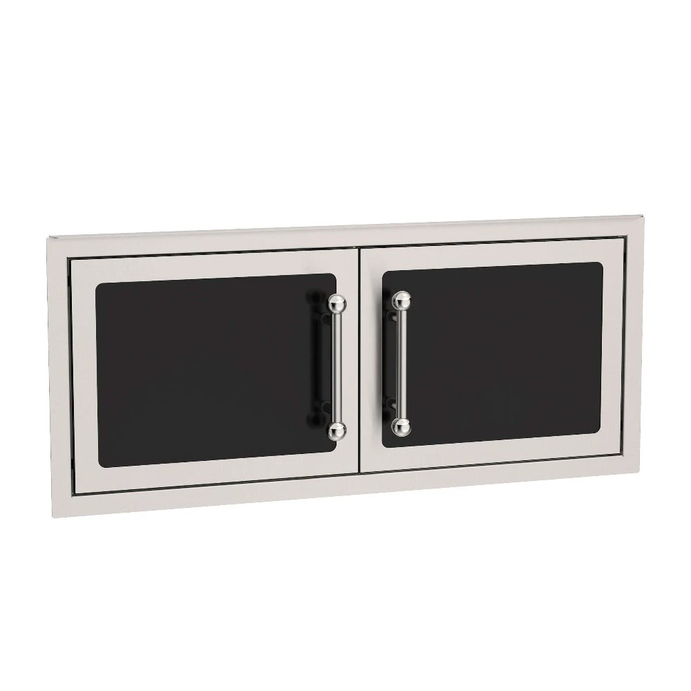 Fire Magic Black Diamond Double Doors 3 Fire Magic Black Diamond Double Doors