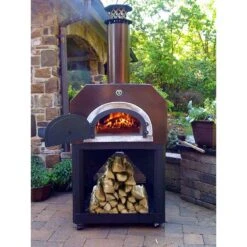 Chicago Brick Oven 750 Wood Fired Pizza Oven On Mobile Stand 14 Chicago Brick Oven 750 Wood Fired Pizza Oven On Mobile Stand -Outdoor Kitchen Shop 750mobilelifestyle2