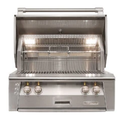Alfresco ALXE 30-Inch Built-In Gas Grill With Rotisserie - ALXE-30-NG/LP