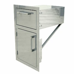 Alfresco 17-Inch Drawer & Door Combo - AXE-DDR-L/R-SC 8 Alfresco 17-Inch Drawer & Door Combo - AXE-DDR-L/R-SC -Outdoor Kitchen Shop Alfresco17 InchDrawer DoorCombo 3
