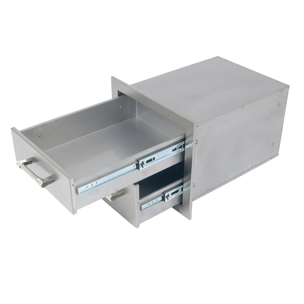 Alfresco 17-Inch Two Tier Storage Drawers - AXE-2DR-SC 4 Alfresco 17-Inch Two Tier Storage Drawers - AXE-2DR-SC - Image 2