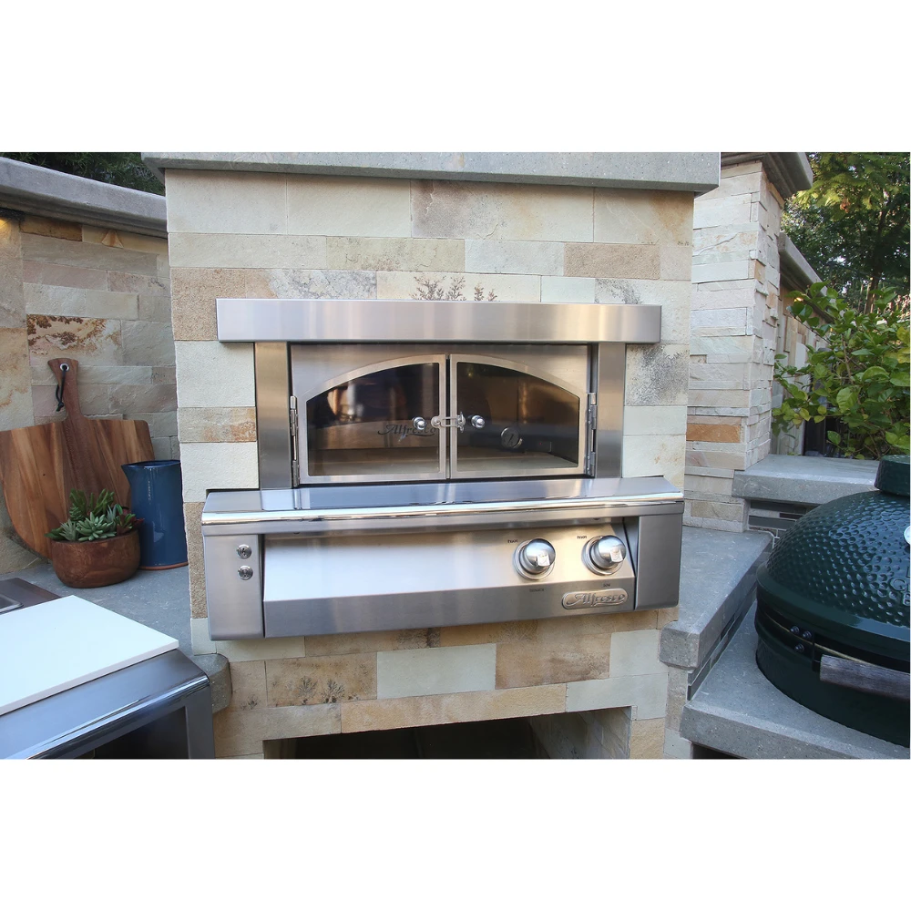 Alfresco 30-Inch Built-In Outdoor Pizza Oven Plus - AXE-PZA-BI-LP/NG 4 Alfresco 30-Inch Built-In Outdoor Pizza Oven Plus - AXE-PZA-BI-LP/NG - Image 2