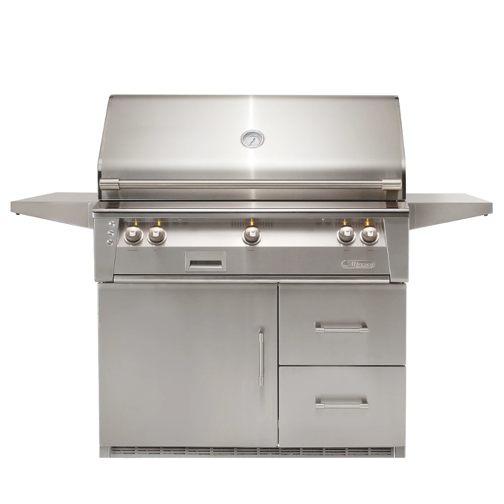 Alfresco ALXE 42-Inch Gas Grill With Rotisserie On Refrigerated Base - ALXE-42RFG-LP/NG 3 Alfresco ALXE 42-Inch Gas Grill With Rotisserie On Refrigerated Base - ALXE-42RFG-LP/NG