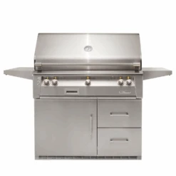 Alfresco ALXE 42-Inch Gas Grill With Sear Zone Burner & Rotisserie On Refrigerated Base - ALXE-42SZRFG-LP/NG