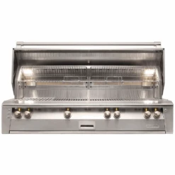 Alfresco ALXE 56-Inch Built-In Gas All Grill With Sear Zone Burner & Rotisserie - ALXE-56BFG-NG/LP