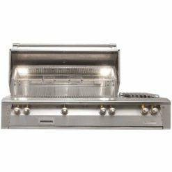 Alfresco ALXE 56-Inch Built-In Gas Grill With Rotisserie & Side Burner - ALXE-56-NG/LP