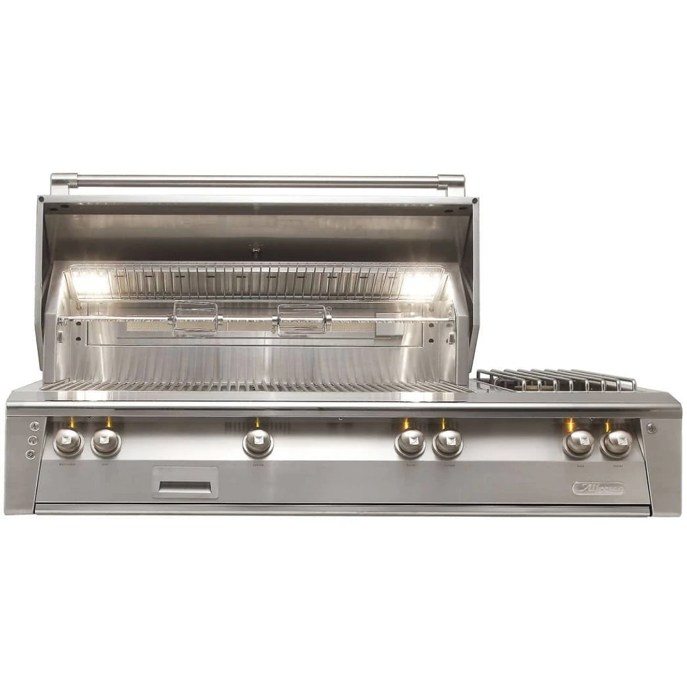 Alfresco ALXE 56-Inch Built-In Gas Grill With Sear Zone Burner, Rotisserie & Side Burner - ALXE-56SZ-NG/LP 4 Alfresco ALXE 56-Inch Built-In Gas Grill With Sear Zone Burner, Rotisserie & Side Burner - ALXE-56SZ-NG/LP - Image 2