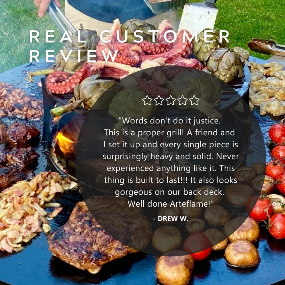 Arteflame Classic 40" Grill - Tall Euro Base 8 Arteflame Classic 40" Grill - Tall Euro Base - Image 6