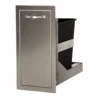 Artisan 15-Inch Single Trash Drawer (ARTP-TC-15SC) 2 Artisan 15-Inch Single Trash Drawer (ARTP-TC-15SC) -Outdoor Kitchen Shop Artisan15 InchSingleTrashDrawer ARTP TC 15SC