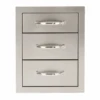 Artisan 17-Inch Three Drawer Unit (ARTP-3DR-17SC) 1 Artisan 17-Inch Three Drawer Unit (ARTP-3DR-17SC) -Outdoor Kitchen Shop Artisan17 InchThreeDrawerUnit ARTP 3DR 17SC