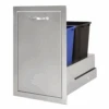 Artisan 20-Inch Double Trash Drawer (ARTP-TC2-20SC) 1 Artisan 20-Inch Double Trash Drawer (ARTP-TC2-20SC) -Outdoor Kitchen Shop Artisan20 InchDoubleTrashDrawer ARTP TC2 20SC