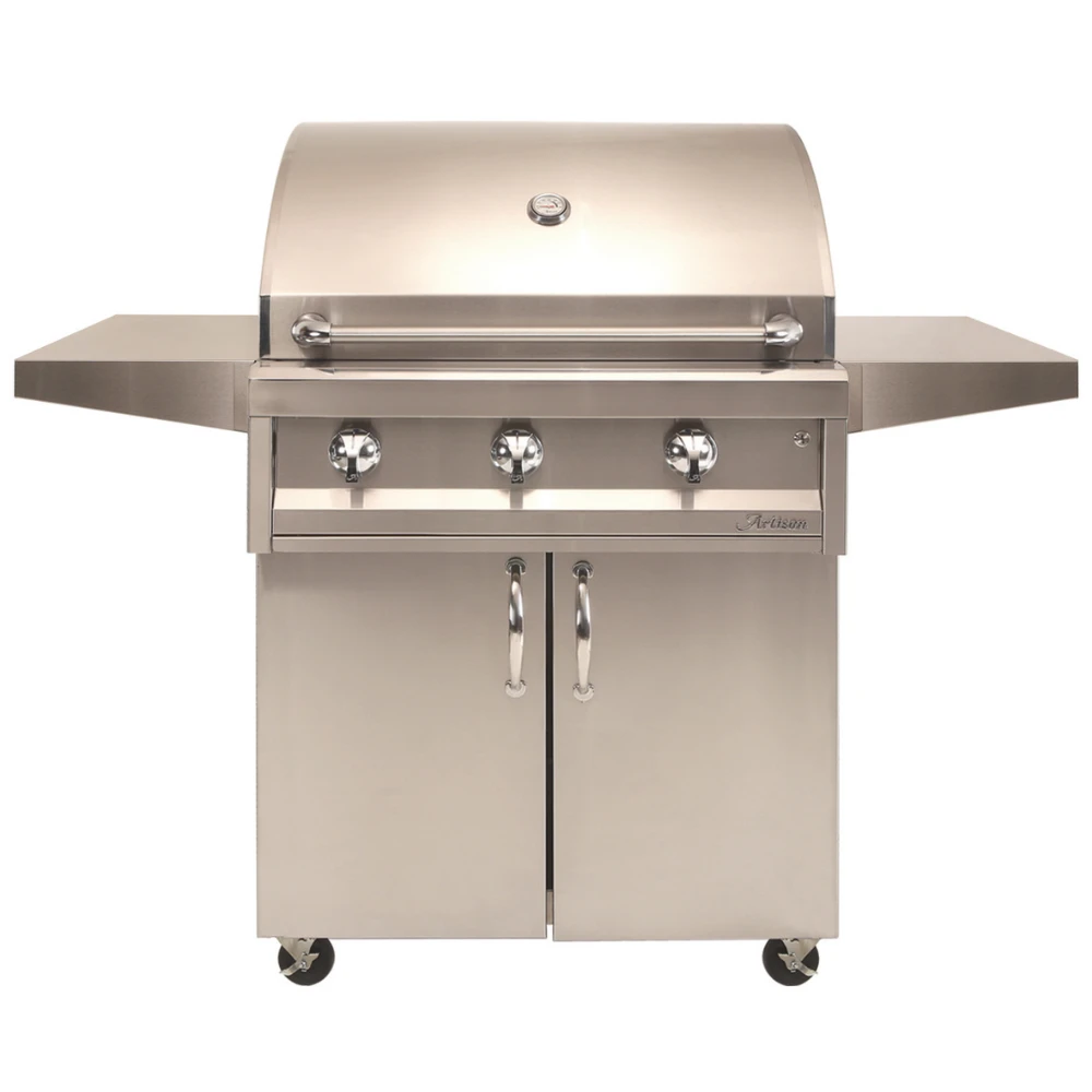 Artisan 32-Inch 3-Burner American Eagle Freestanding Gas Grill (AAEP-32C-NG/LP) 3 Artisan 32-Inch 3-Burner American Eagle Freestanding Gas Grill (AAEP-32C-NG/LP)
