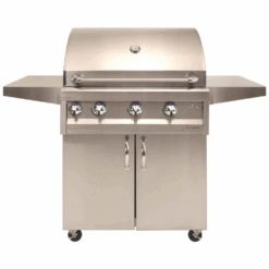 Artisan 32-Inch 3-Burner Professional Freestanding Gas Grill With Rotisserie & Light (ARTP-32C-NG/LP)