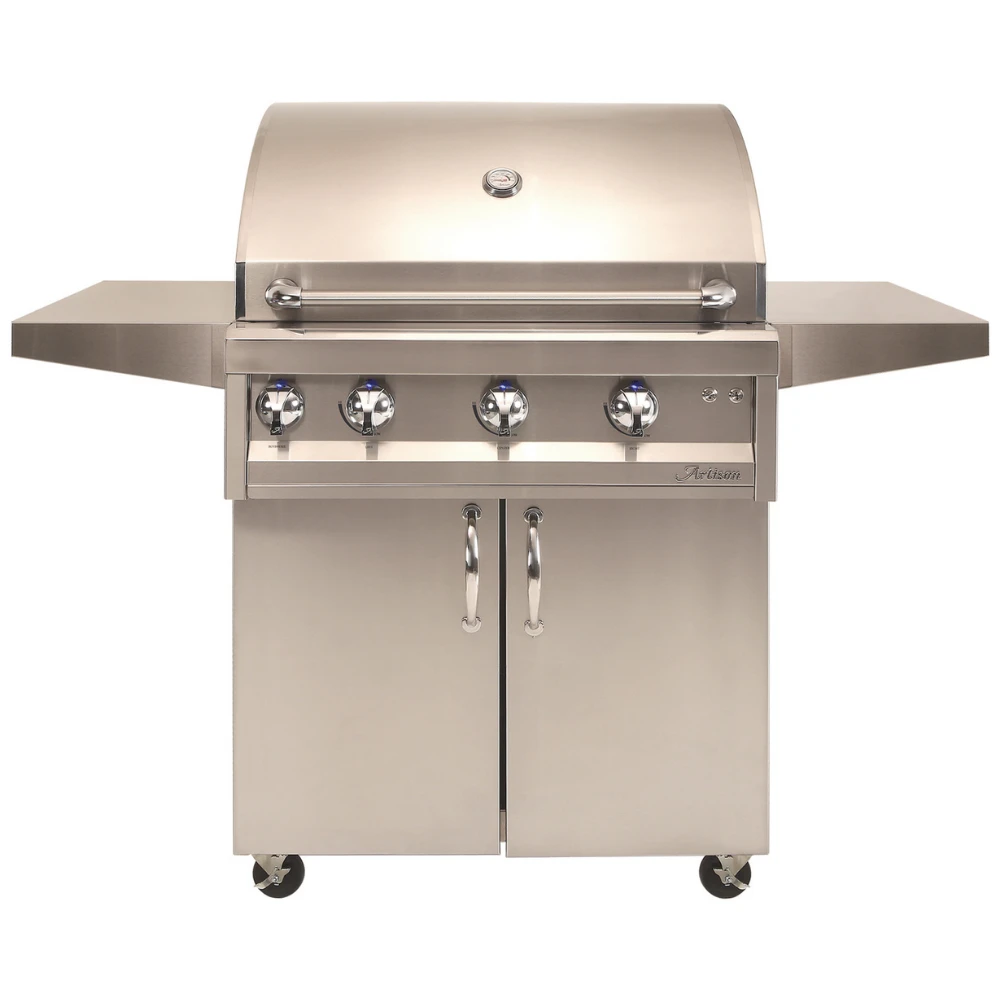 Artisan 32-Inch 3-Burner Professional Freestanding Gas Grill With Rotisserie & Light (ARTP-32C-NG/LP) 3 Artisan 32-Inch 3-Burner Professional Freestanding Gas Grill With Rotisserie & Light (ARTP-32C-NG/LP)