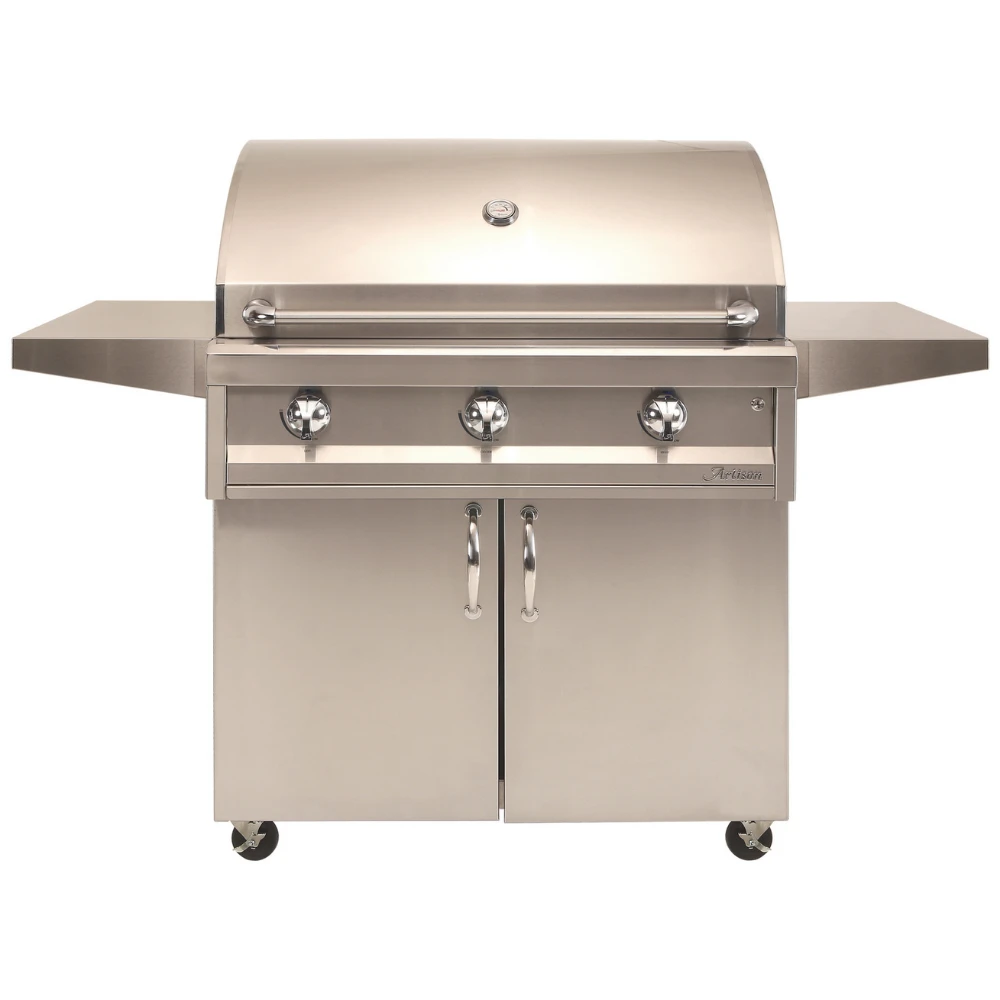 Artisan 36-Inch 3-Burner American Eagle Freestanding Gas Grill (AAEP-36C-NG/LP) 3 Artisan 36-Inch 3-Burner American Eagle Freestanding Gas Grill (AAEP-36C-NG/LP)