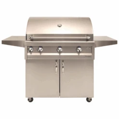 Artisan 36-Inch 3-Burner Professional Freestanding Gas Grill With Rotisserie & Light (ARTP-36C-NG/LP)