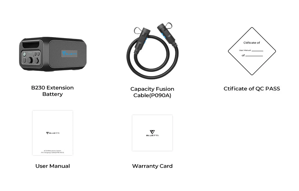 BLUETTI Home Battery Backup Bundle (AC200MAX + B230) 11 BLUETTI Home Battery Backup Bundle (AC200MAX + B230) - Image 9
