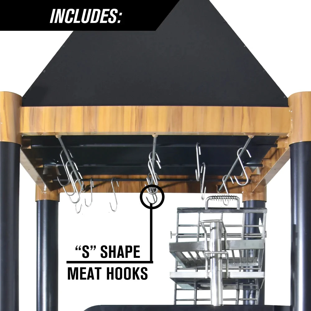 Tagwood BBQ Argentine Wood Fire & Charcoal Grill (BBQ02SI) 11 Tagwood BBQ Argentine Wood Fire & Charcoal Grill (BBQ02SI) - Image 9