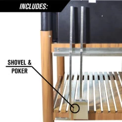 Tagwood BBQ Argentine Wood Fire & Charcoal Grill (BBQ02SI) 24 Tagwood BBQ Argentine Wood Fire & Charcoal Grill (BBQ02SI) -Outdoor Kitchen Shop BBQ02SI accesorios INCLUDES v2 4 1024x1024 2x 3e304781 f7bc 437d 9af4 bcbe445adb4a