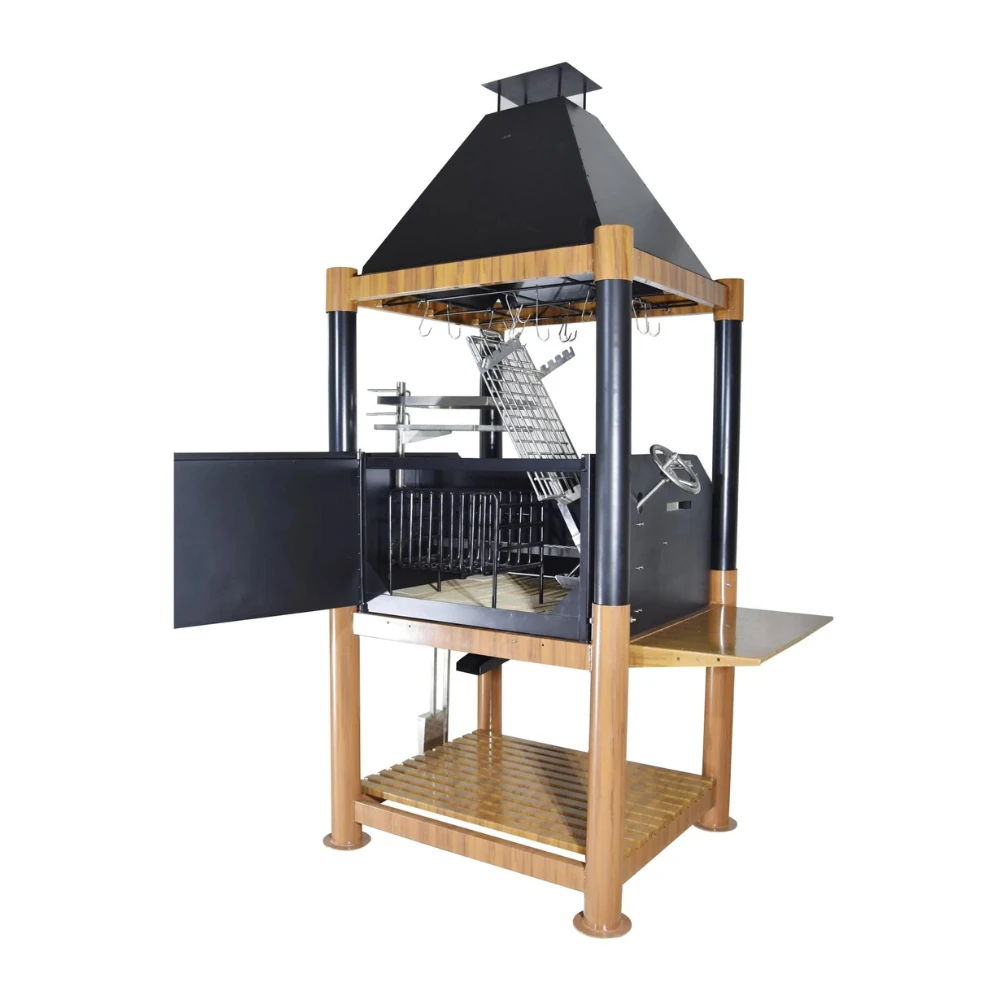Tagwood BBQ Argentine Wood Fire & Charcoal Grill (BBQ02SI) 4 Tagwood BBQ Argentine Wood Fire & Charcoal Grill (BBQ02SI) - Image 2