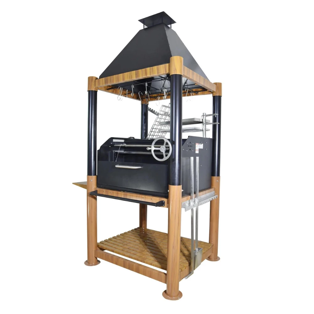 Tagwood BBQ Argentine Wood Fire & Charcoal Grill (BBQ02SI) 5 Tagwood BBQ Argentine Wood Fire & Charcoal Grill (BBQ02SI) - Image 3