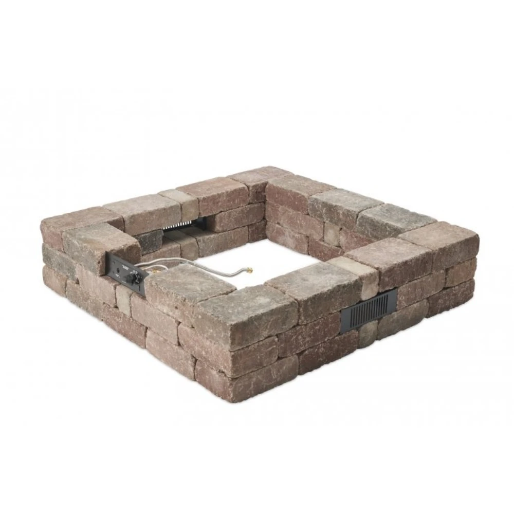 The Outdoor Greatroom Company Bronson Block Square Gas Fire Pit Kit (BRON5151-K) 7 The Outdoor Greatroom Company Bronson Block Square Gas Fire Pit Kit (BRON5151-K) - Image 5