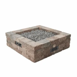 The Outdoor Greatroom Company Bronson Block Square Gas Fire Pit Kit (BRON5151-K) 18 The Outdoor Greatroom Company Bronson Block Square Gas Fire Pit Kit (BRON5151-K) -Outdoor Kitchen Shop BRON5151 K 8