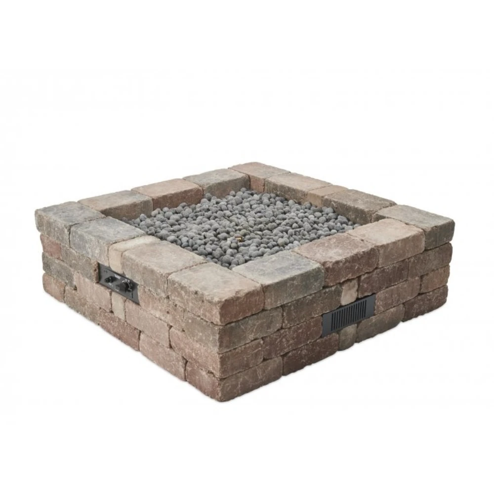The Outdoor Greatroom Company Bronson Block Square Gas Fire Pit Kit (BRON5151-K) 10 The Outdoor Greatroom Company Bronson Block Square Gas Fire Pit Kit (BRON5151-K) - Image 8