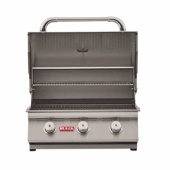 Bull Grills 24-Inch Steer 3-Burner Stainless Steel Built-In Gas Grill (69008/9)