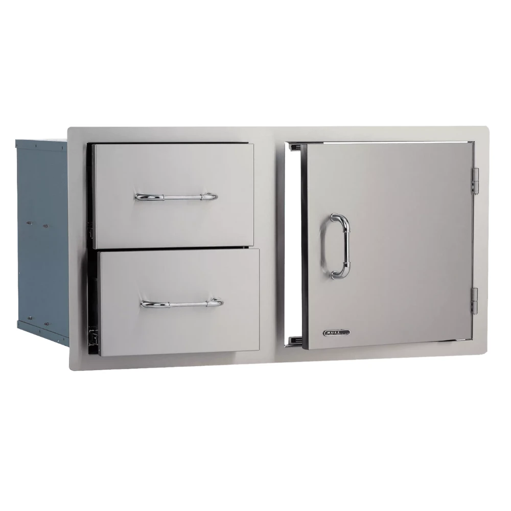 Bull Grills 38-Inch Stainless Steel Access Door & Drawer Combo (55875) 3 Bull Grills 38-Inch Stainless Steel Access Door & Drawer Combo (55875)