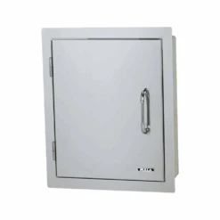 Bull Grills Vertical Stainless Steel Single Access Door (89975/98552)