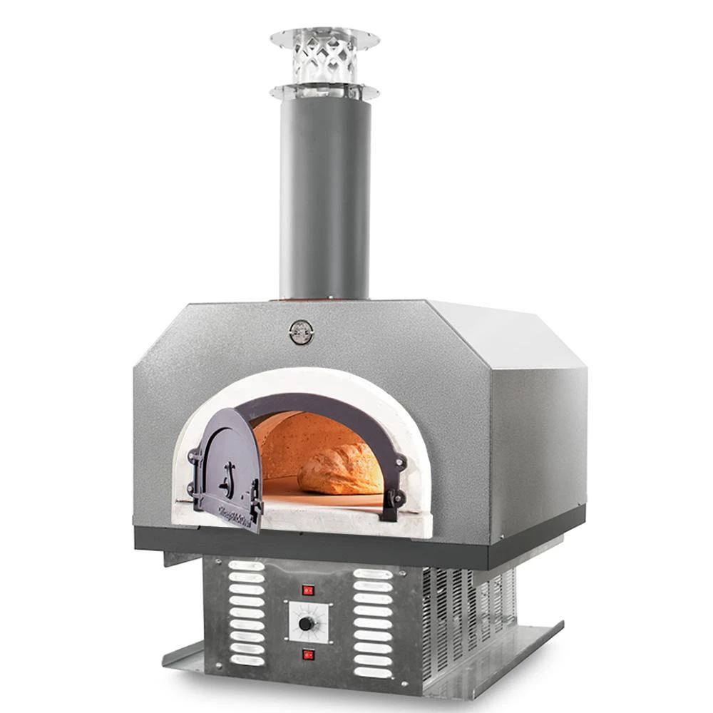 Chicago Brick Oven 750 Countertop Hybrid Gas & Wood Fired Pizza Oven With Skirt 7 Chicago Brick Oven 750 Countertop Hybrid Gas & Wood Fired Pizza Oven With Skirt - Image 5