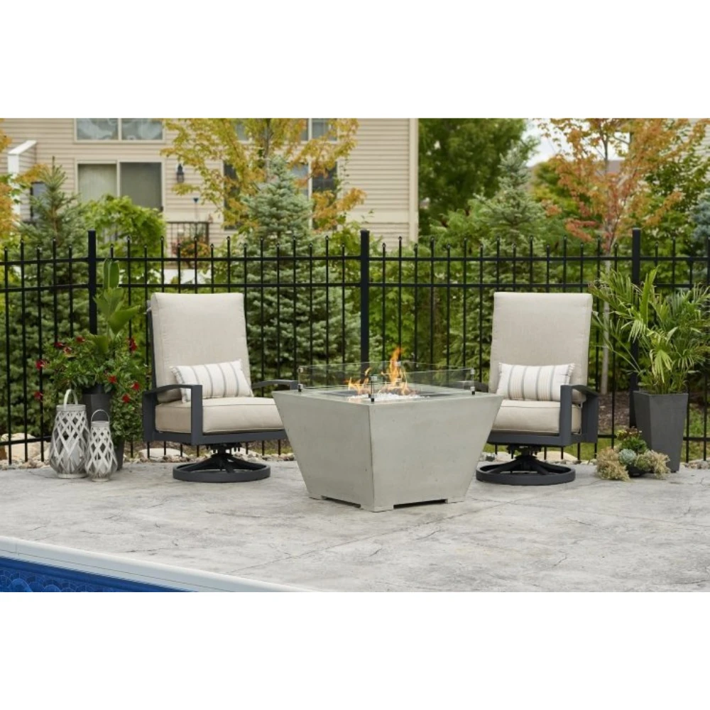 The Outdoor Greatroom Company Cove Square Gas Fire Pit Bowl (CV-2424) 8 The Outdoor Greatroom Company Cove Square Gas Fire Pit Bowl (CV-2424) - Image 6