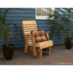 Creekvine Designs 2' Cedar Twin Ponds Rocking Glider 7 Creekvine Designs 2' Cedar Twin Ponds Rocking Glider -Outdoor Kitchen Shop CreekvineDesigns2 CedarTwinPondsRockingGlider