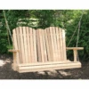Creekvine Designs Cedar Adirondack Porch Swing