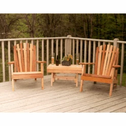 Creekvine Designs Cedar American Forest Adirondack Chair Collection