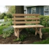 Creekvine Designs Cedar Backed Bench 2 Creekvine Designs Cedar Backed Bench -Outdoor Kitchen Shop CreekvineDesignsCedarBackedBench
