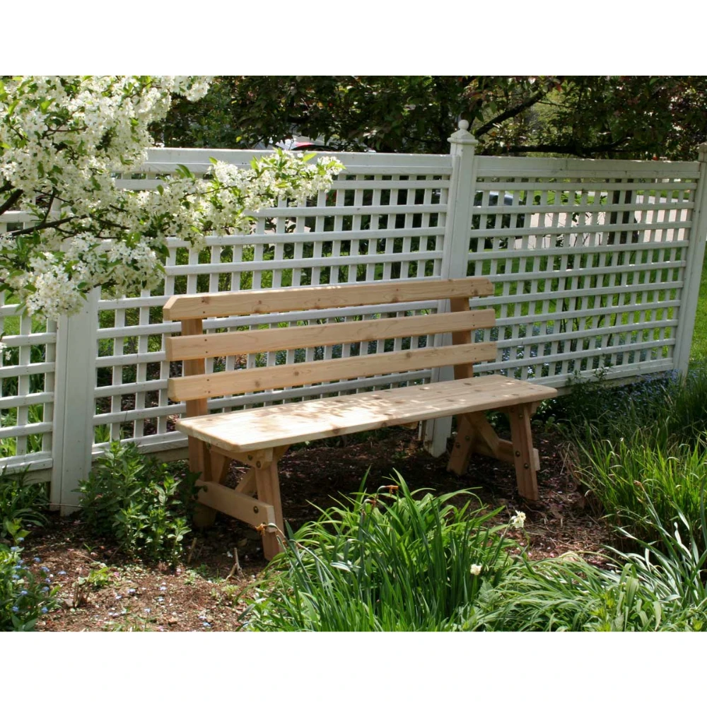 Creekvine Designs Cedar Backed Bench 4 Creekvine Designs Cedar Backed Bench - Image 2